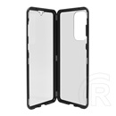 Gigapack Samsung Galaxy A33 5G (SM-A336) alumínium védő (360°-os védelem, mágneses, edzett üveg elő-, hátlap, 9h) fekete