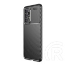 Gigapack Samsung Galaxy A33 5G (SM-A336) szilikon telefonvédő (közepesen ütésálló, légpárnás sarok, karbon minta) fekete
