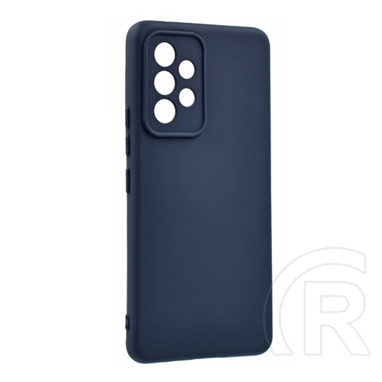 Gigapack Samsung Galaxy A33 (SM-A336) szilikon telefonvédő (matt) sötétkék