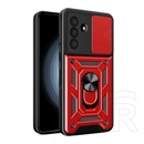 Gigapack Samsung Galaxy A36 5G (SM-A366) defender szilikon telefonvédő (ütésállóság, tartógyűrű, kameravédő) piros