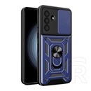 Gigapack Samsung Galaxy A36 5G (SM-A366) defender szilikon telefonvédő (ütésállóság, tartógyűrű, kameravédő) sötétkék