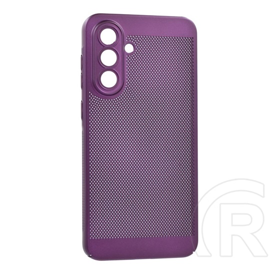 Gigapack Samsung Galaxy A36 5G (SM-A366) műanyag telefonvédő (légáteresztő, lyukacsos, kameravédő) lila