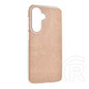 Gigapack Samsung Galaxy A36 5G (SM-A366) szilikon telefonvédő (műanyag belső, csillogó hátlap) arany