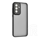 Gigapack Samsung Galaxy A36 5G (SM-A366) szilikon telefonvédő (ütésállóság, akril hátlap, kameravédő) fekete