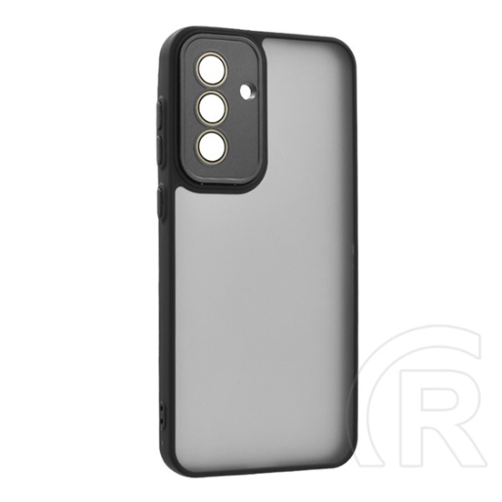 Gigapack Samsung Galaxy A36 5G (SM-A366) szilikon telefonvédő (ütésállóság, akril hátlap, kameravédő) fekete