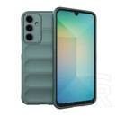 Gigapack Samsung Galaxy A36 5G (SM-A366) szilikon telefonvédő (ütésállóság, kameravédő, 3d) sötétzöld