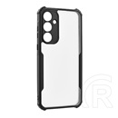 Gigapack Samsung Galaxy A36 5G (SM-A366) szilikon védő (ütésálló, légpárnás sarok, akril hátlap, kameravédő) fekete