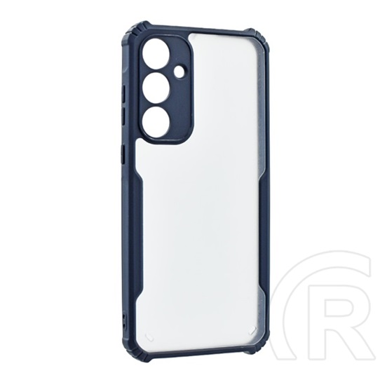 Gigapack Samsung Galaxy A36 5G (SM-A366) szilikon védő (ütésálló, légpárnás sarok, akril hátlap, kameravédő) sötétkék