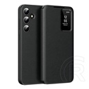 Gigapack Samsung Galaxy A36 5G (SM-A366)  tok álló (aktív flip, oldalra nyíló, smart view cover) fekete