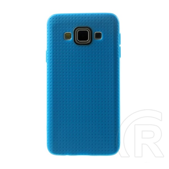 Gigapack Samsung Galaxy A3 (2015) SM-A300F szilikon telefonvédő (lyukacsos minta) kék