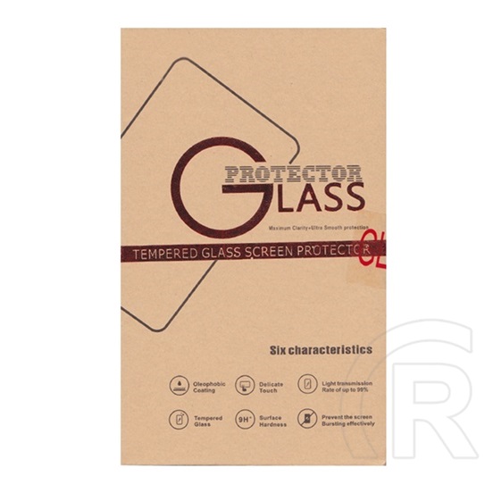 Gigapack Samsung Galaxy A3 (2017) SM-A320F Képernyővédő üveg (3D full cover, íves, karcálló, 0.30mm, 9H) arany