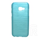 Gigapack Samsung Galaxy A3 (2017) szilikon telefonvédő (szálcsiszolt minta, kék)
