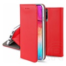 Gigapack Samsung Galaxy A41 (SM-A415F) tok álló (Flip, oldalra nyíló, rombusz minta) piros