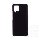 Gigapack Samsung Galaxy A42 (SM-A425F) műanyag telefonvédő (gumírozott) fekete