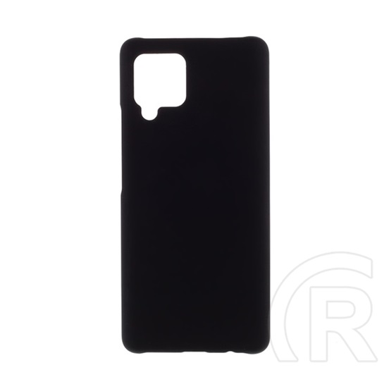 Gigapack Samsung Galaxy A42 (SM-A425F) műanyag telefonvédő (gumírozott) fekete