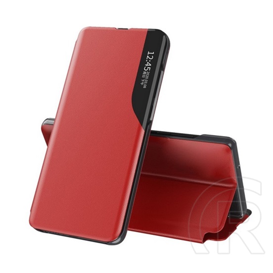 Gigapack Samsung Galaxy A42 (SM-A425F) tok álló (aktív Flip, oldalra nyíló) piros