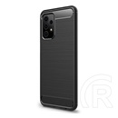 Gigapack Samsung Galaxy A52s (SM-A528) szilikon telefonvédő (közepesen ütésálló, szálcsiszolt, karbon minta) fekete