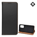 Gigapack Samsung Galaxy A53 (SM-A536) 5G tok álló, valódi bőr (flip, asztali tartó funkció) fekete