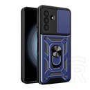 Gigapack Samsung Galaxy A56 5G (SM-A566) defender szilikon telefonvédő (ütésállóság, tartógyűrű, kameravédő) sötétkék
