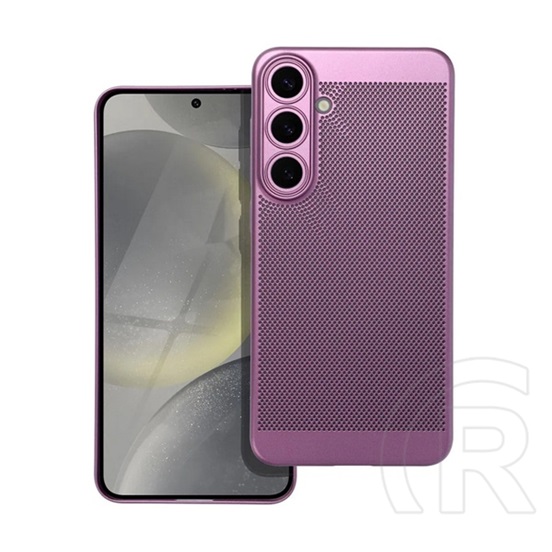 Gigapack Samsung Galaxy A56 5G (SM-A566) műanyag telefonvédő (légáteresztő, lyukacsos, kameravédő) lila
