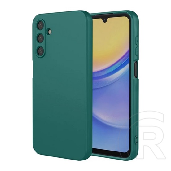Gigapack Samsung Galaxy A56 5G (SM-A566) szilikon telefonvédő (matt) sötétzöld