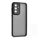 Gigapack Samsung Galaxy A56 5G (SM-A566) szilikon telefonvédő (ütésállóság, akril hátlap, kameravédő) fekete