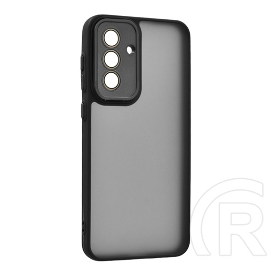 Gigapack Samsung Galaxy A56 5G (SM-A566) szilikon telefonvédő (ütésállóság, akril hátlap, kameravédő) fekete