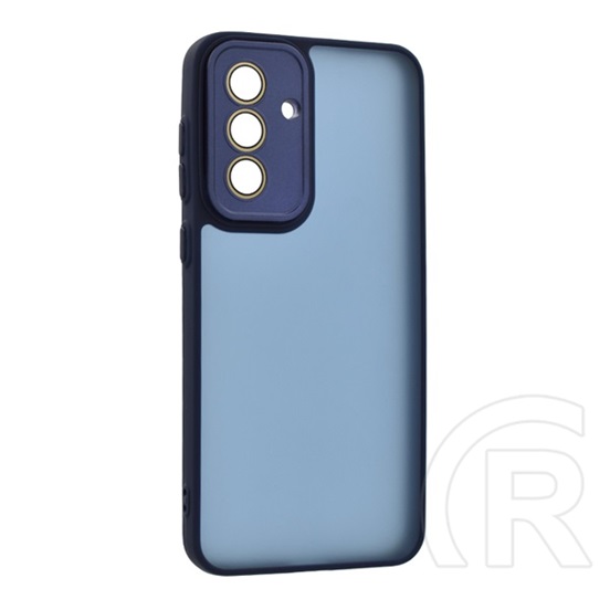 Gigapack Samsung Galaxy A56 5G (SM-A566) szilikon telefonvédő (ütésállóság, akril hátlap, kameravédő) sötétkék