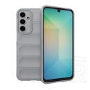 Gigapack Samsung Galaxy A56 5G (SM-A566) szilikon telefonvédő (ütésállóság, kameravédő, 3d) világosszürke