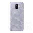 Gigapack Samsung Galaxy A6 (2018) szilikon telefonvédő (3D, gyémánt minta, átlátszó)