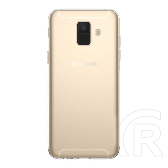 Gigapack Samsung Galaxy A6 (2018) szilikon telefonvédő (ultravékony, átlátszó)