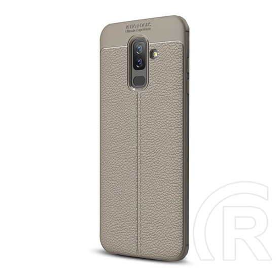 Gigapack Samsung Galaxy A6+ (2018) szilikon tok (szürke)