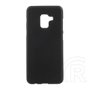 Gigapack Samsung Galaxy A8 Plus (2018) szilikon telefonvédő (matt, fekete)