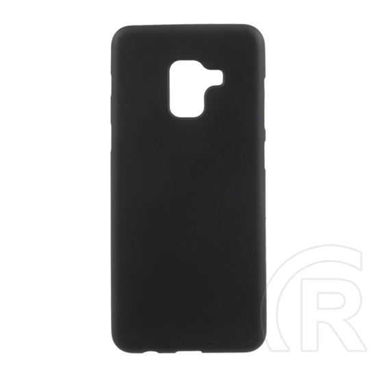 Gigapack Samsung Galaxy A8 Plus (2018) szilikon telefonvédő (matt, fekete)