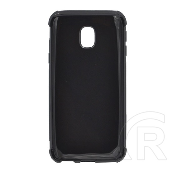 Gigapack Samsung Galaxy J3 (2017) Szilikon telefonvédő (légpárnás sarok, fényes, fekete)