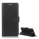 Gigapack Samsung Galaxy J4 Plus (SM-J415F) tok álló (Flip, oldalra nyíló, prémium) fekete