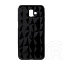 Gigapack Samsung Galaxy J6+ szilikon telefonvédő (3D, gyémánt minta, fekete)