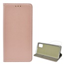 Gigapack Samsung Galaxy M51 (SM-M515F) tok álló (Flip, oldalra nyíló) rozéarany