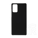 Gigapack Samsung Galaxy Note 20 (SM-N981F) műanyag telefonvédő (gumírozott) fekete