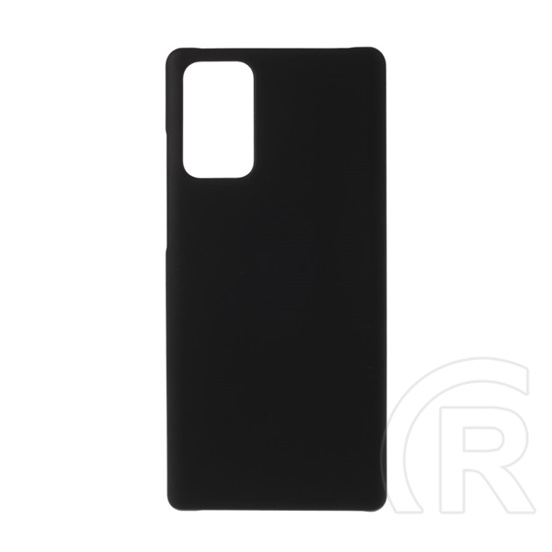 Gigapack Samsung Galaxy Note 20 (SM-N981F) műanyag telefonvédő (gumírozott) fekete