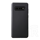 Gigapack Samsung Galaxy S10e Szilikon telefonvédő (karbon minta, fekete)