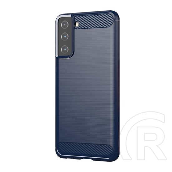 Gigapack Samsung Galaxy S21 Plus (SM-G996) szilikon telefonvédő (közepesen ütésálló, szálcsiszolt, karbon minta)