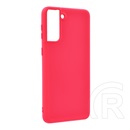 Gigapack Samsung Galaxy S21 Plus (SM-G996) szilikon telefonvédő (matt) rózsaszín