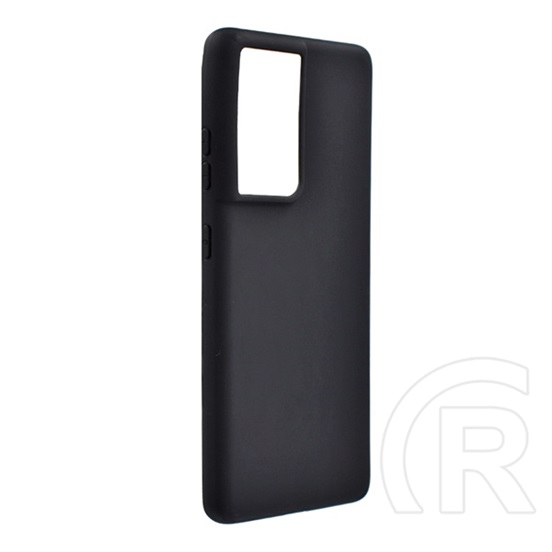 Gigapack Samsung Galaxy S21 Ultra (SM-G998) 5G szilikon telefonvédő (matt) fekete