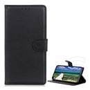 Gigapack Samsung Galaxy S22 Plus 5G (SM-S906) tok álló, bőr hatású (flip, asztali tartó funkció, prémium) fekete