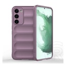 Gigapack Samsung Galaxy S23 Plus (SM-S916) szilikon telefonvédő (közepesen ütésálló, kamera védelem, 3d minta) lila