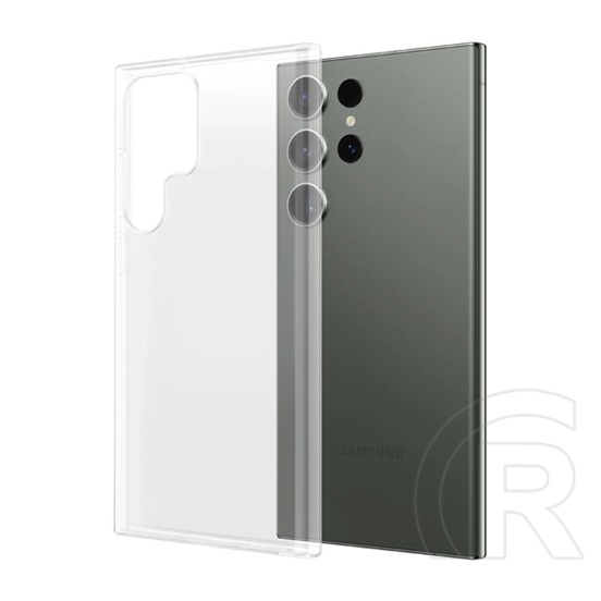 Gigapack Samsung Galaxy S23 Ultra (SM-S918) szilikon telefonvédő (ultravékony) átlátszó