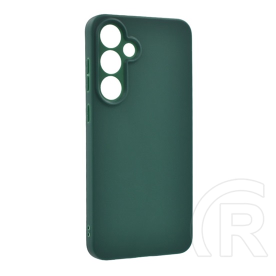 Gigapack Samsung Galaxy S24 FE (SM-S721) szilikon telefonvédő (matt) sötétzöld