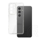 Gigapack Samsung Galaxy S24 FE (SM-S721) szilikon telefonvédő (ütésállóság, légpárnás keret) átlátszó