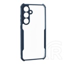 Gigapack Samsung Galaxy S24 FE (SM-S721) szilikon védő (ütésállóság, légpárnás sarok, akril hátlap, kameravédő) sötétkék